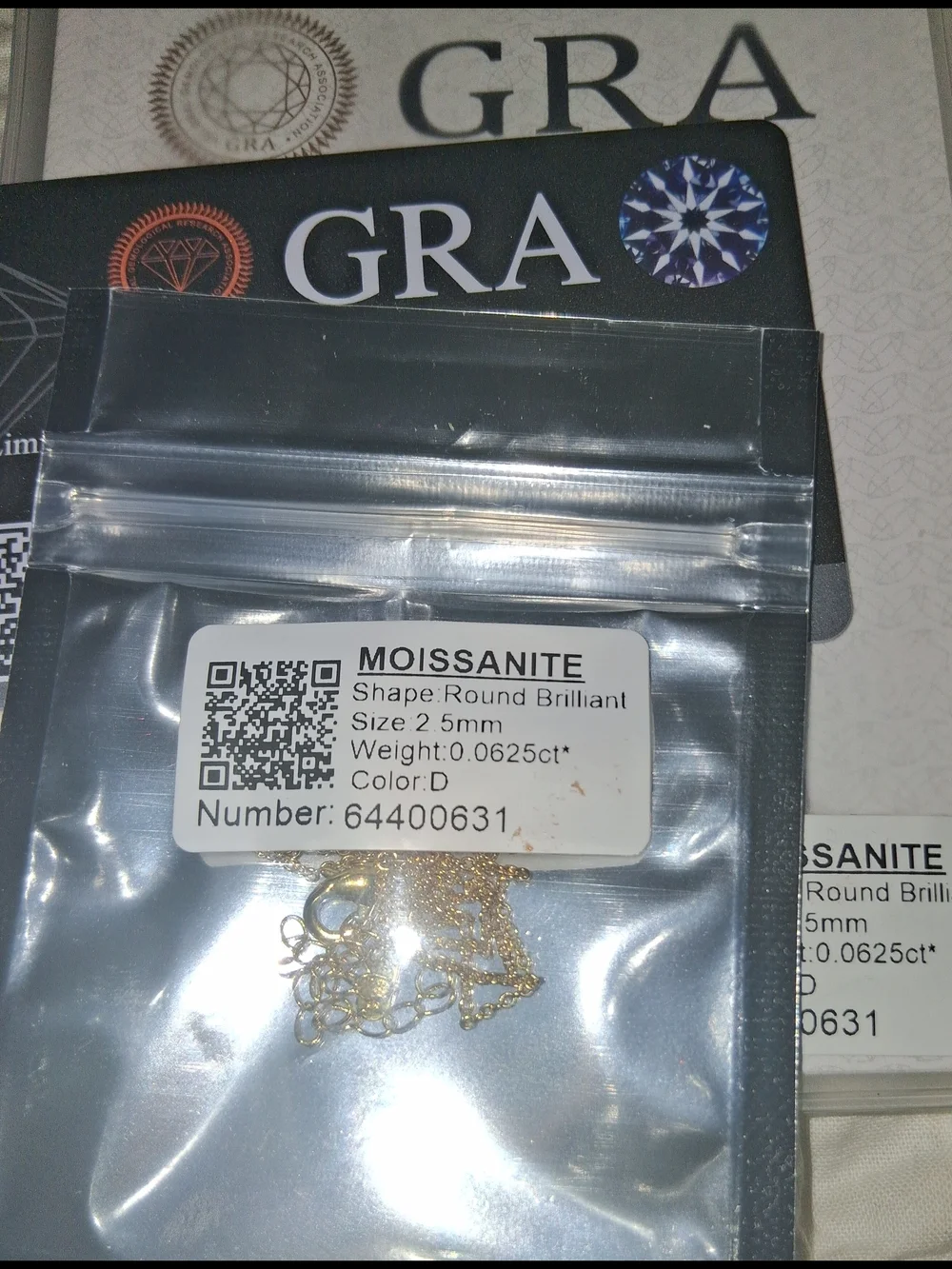 925 gold filled  Moissanite Cross with Moissanite Accents